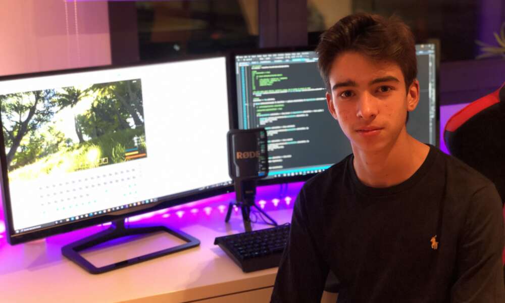 Con sólo 13 años, Gorka Aranzábal ya es todo un referente cómo desarrollador de videojuegos