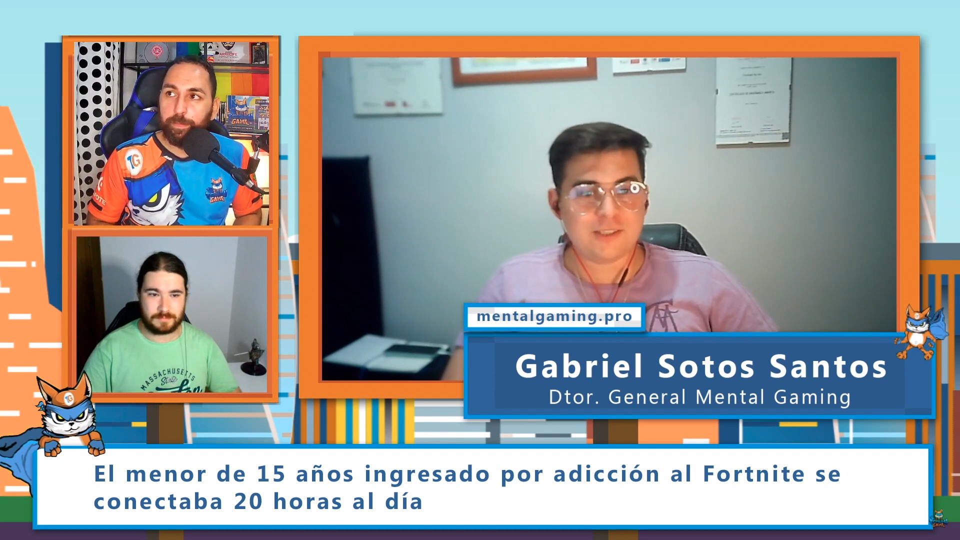 Gabriel Soto, director de Mental Gaming, nos habla de la salud mental de los jóvenes
